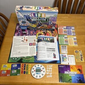 Milton Bradley Board Game Life Twists &‎ Turns 2007 Complete Contents